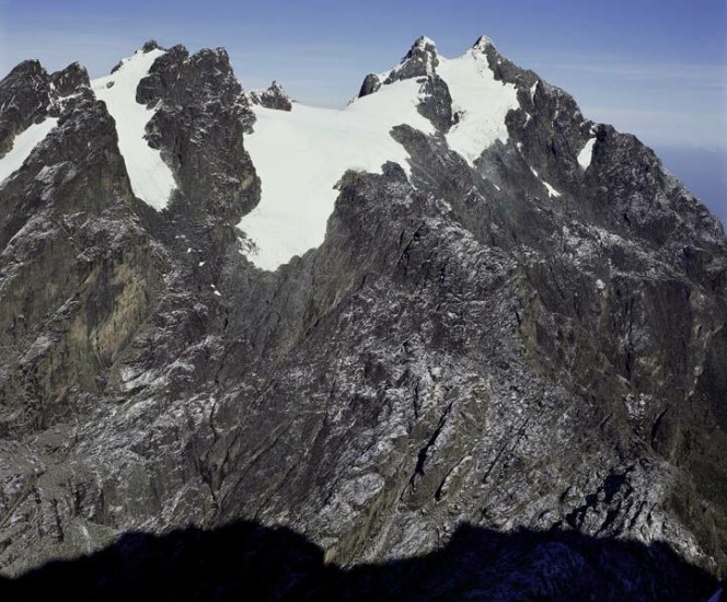 Rwenzori Range in Uganda in East Africa