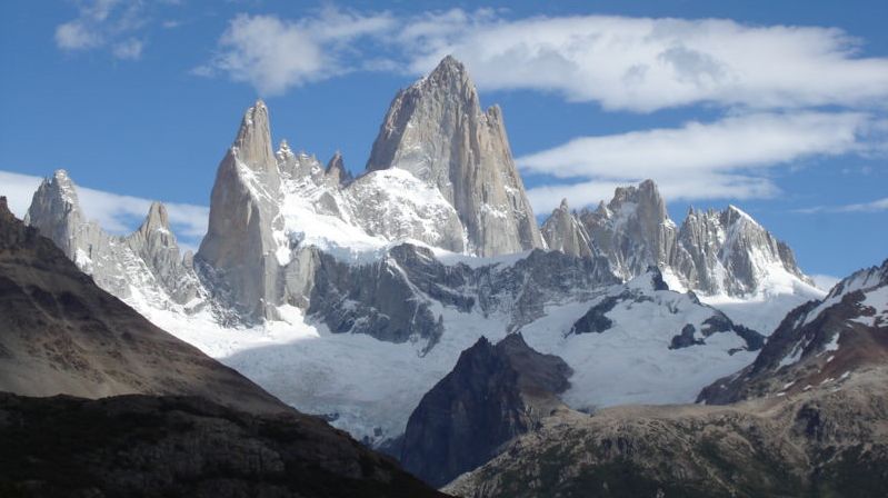 Fitzroy ( Cerro Chalten ) in Patagonia, Chile, South America