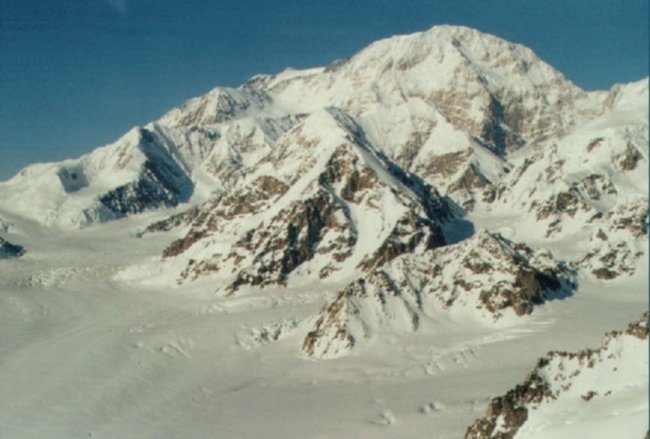 Denali ( Mount Mckinley ) in Alaska - the highest mountain in North America