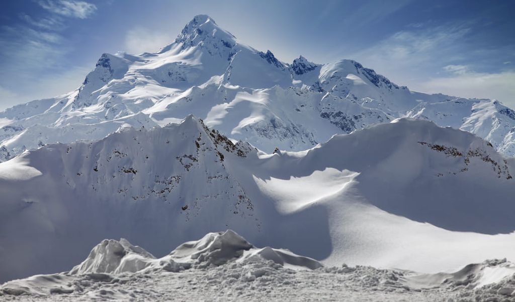 Mount Elbrus in the Caucasus